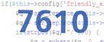 verification code